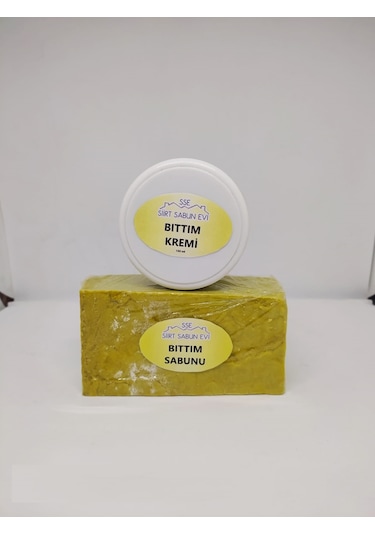 Siirt Sabun Evi Organik Bıttım Sabunu 500 G + Bıttım Kremi 150 ML