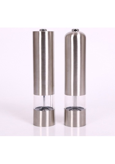 Ulzyvf Elektrikli Paslanmaz Çelik Baharat Değirmeni - Pratik Dayanıklı Mutfak Aleti Diğer