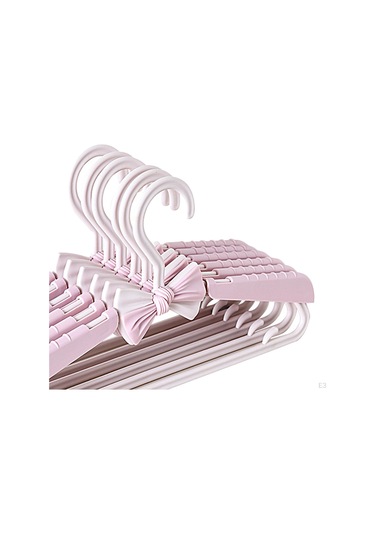 Mavi Ayarlanabilir Çocuk Askısı, Geri Çekilebilir Askı Uzatılabilir Elbise Askısı Kurutma Rafı Teleskopik Mavi