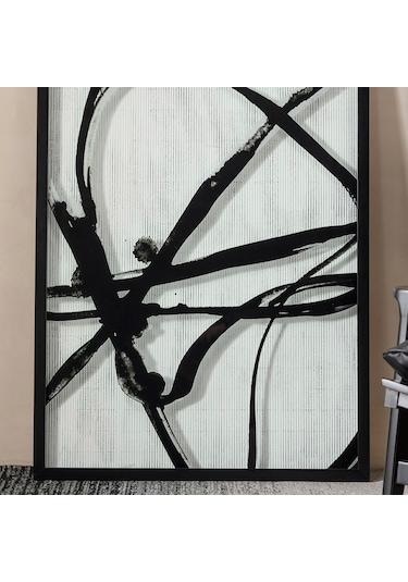 Mudo Home Scracth Çerçeveli Cam Baskı Pano 77x102 Cm