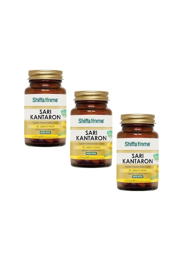 Aksu Vital Shiffa Home Sarı Kantaron St.Johns Wort 560 MG 60 Kapsül3 Adet