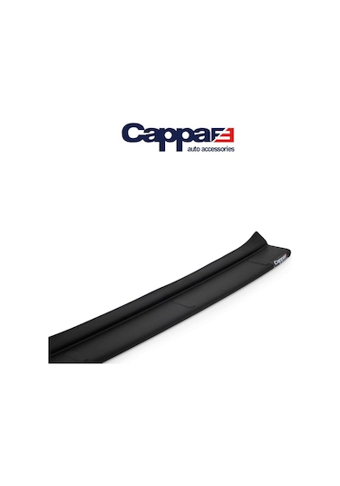 Cappafe Fiat Egea Arka Tampon Eşiği Koruma Mat Siyah Abs 2015- N11.8218