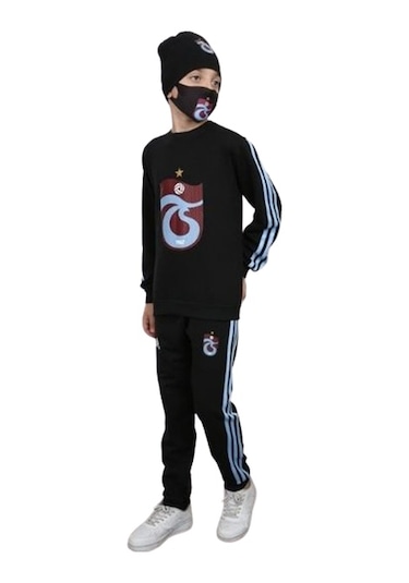 Trabzonspor Alt Üst Maske Şapkalı Takım Çok Renkli