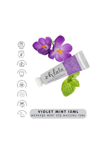 Ohlala Violet & Mint Diş Macunu 15 ML