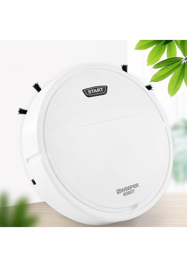 Lemestar Siyah 3'lü Robot Süpürge Ve Mop: Evcil Hayvan Tüyü, Sert Zeminler Ve Halılar İçin Otomatik Yönlendirme Ve Düşük Gürültüyle Temizlik