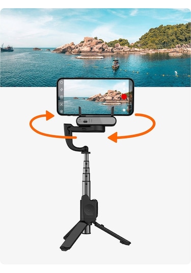 Hohem İsteady Q 2 Eksenli El Tipi Selfie Çubuğu Gimbal