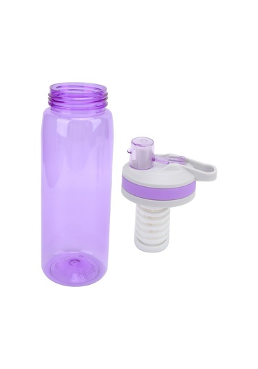 Wezone Dış Mekan Su Arıtıcı Bardağı, 0.01µm Ultrafiltrasyon Membranlı, 2000l Filtre Ömrü, 1100ml/dakika Akış Hızı, Mor Mor