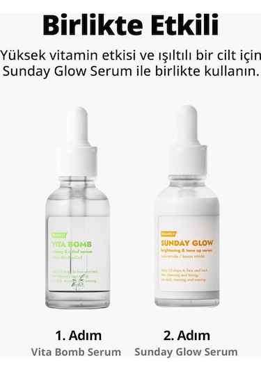 Frankly Leke Karşıtı Onarıcı Vita Bomb Serum 30 ML
