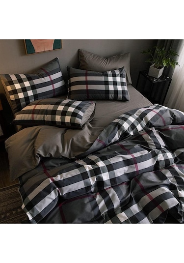 Mulberry King Size Burnberry Nevresim Takımı 220x240 Cm