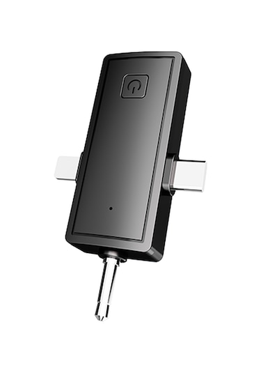 Kablosuz Yaka Mikrofonu Lenyes Lm202 3in1 Type-c&lightning&3,5mm Portlu Siyah