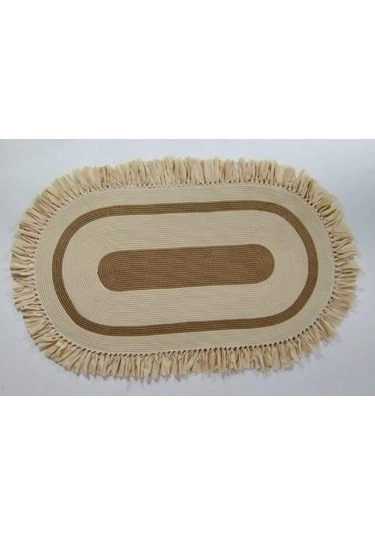 Jüt Halı El Yapımı Oval Model:203