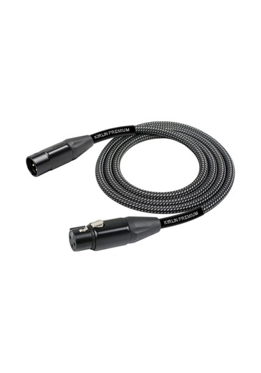 Kirlin Mvc270Pb Örgülü Mikrofon Kablosu 6Mt