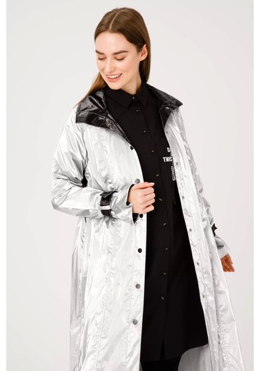 Pureva Shiny Micro Spor Kap - Gümüş