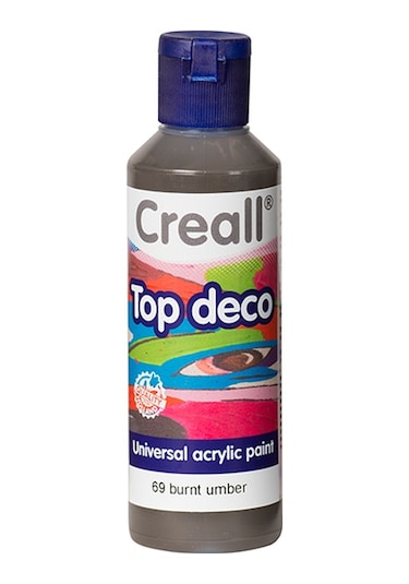 Creall Top Deco - Yanık Kahverengi
