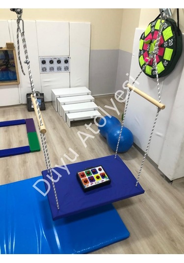 Duyu_Atölyesi Linear Gliders Terapi Salıncağı Mavi
