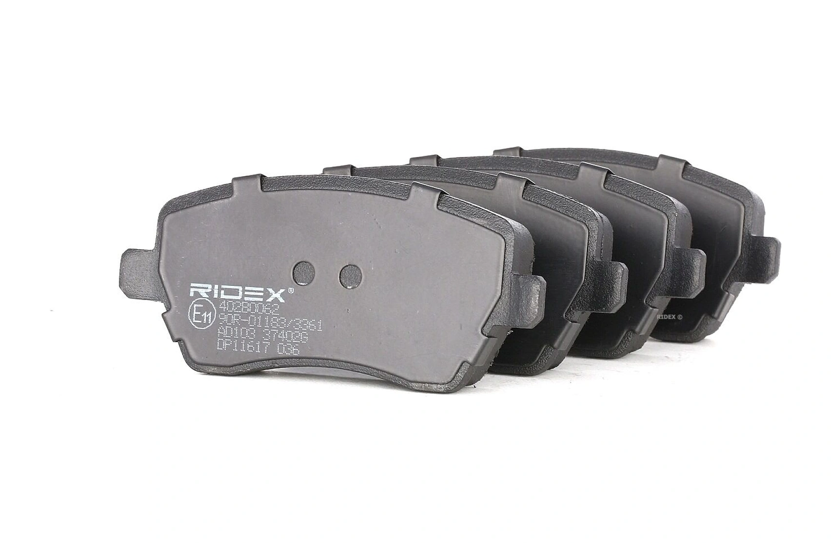 Fren Balata On Clıo Iıı 1.2i 16v 2005-2012/clıo Iıı 1.4i 16v 2005-2012/ Clıo Iıı 1.5dcı 2005-2012/duster 1.5 Dcı 2012-/dokker 1.5 Dcı 2012-/lodgy 1.5