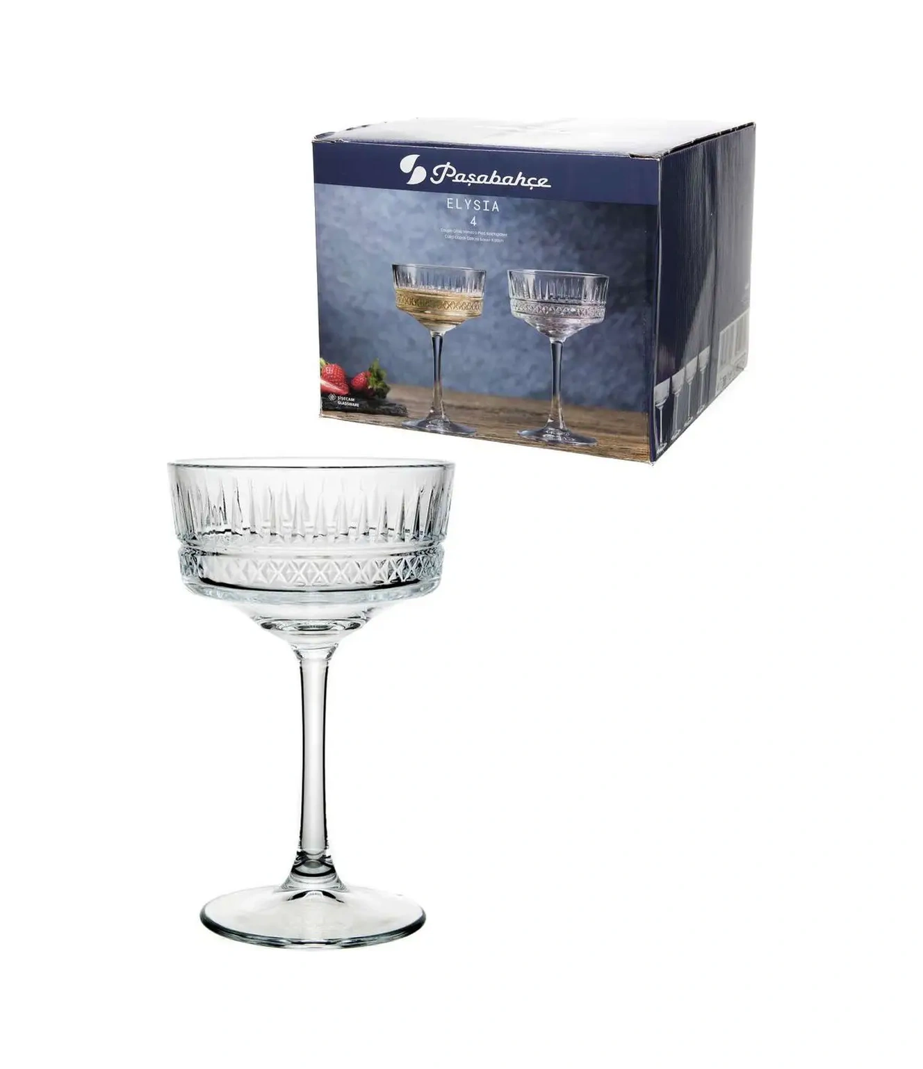 Pasabahce 260 Ml 4 Parçalık Şarap Bardağı Seti 170643816