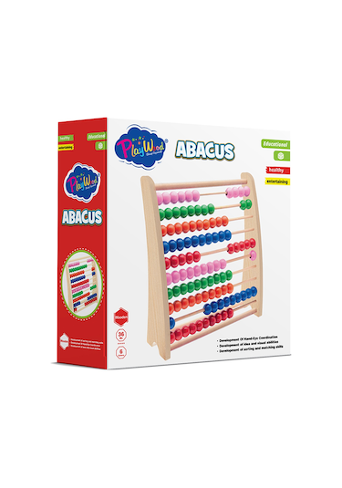 Playwood Eğitici Büyük Ahşap Abaküs