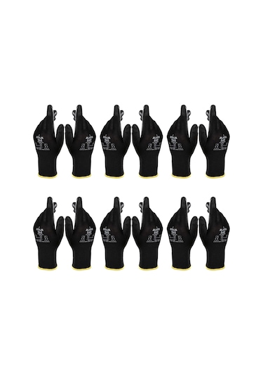 Mapa Ultrane 548 Iş Eldiveni Pu Kaplama Siyah (525656569)