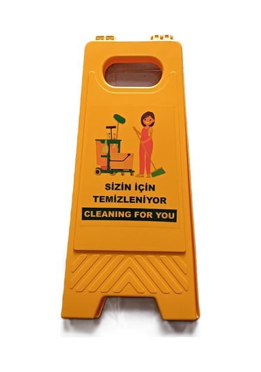 Sizin İçin Temizleniyor Katlanabilir Taşınabilir Levha