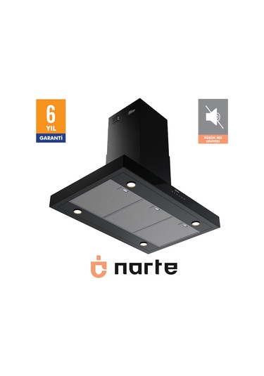 Narte NT-HI30190B 90 Cm Ada Tipi Davlumbaz