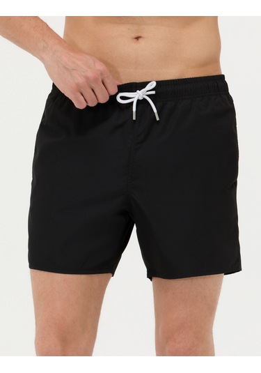 Pierre Cardin Erkek Siyah Deniz Şortu 50276029-vr046 Siyah