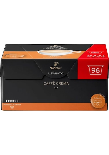Tchibo Cafissimo Caffe Crema Rich Aroma 96'lı Kapsül Kahve Kapsül Kahve