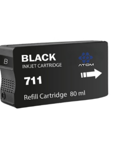 Atomplotter Hp 711 Black Kartuş 80ml