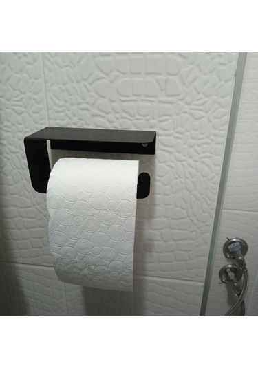 Fbt Rulo Peçetelık,havluluk,tuvalet Kağıtlığı Seti Siyah