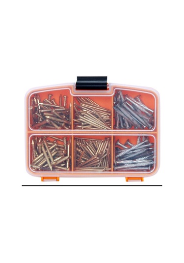 260 Adet Paslanmaz Beton Çivisi Seti - 3 Çeşit Çelik Beton, Duvar, Parke Çivisi Çivi Beton Çivisi Tr Diğer