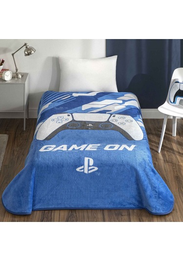 Lisanslı Playstation Tek Kişilik Battaniye 000000001500222947 Çok Renkli