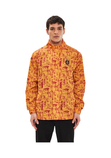 Galatasaray Erkek Yağmurluk E251041 Sarı - Kırmızı