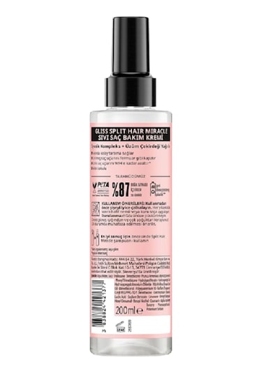 Schwarzkopf Gliss Split Hair Miracle Sıvı Saç Kremi 200ML