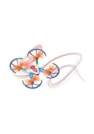 Işıklı Usb Şarjlı Uzaktan Kumandalı Night Hawk Stunt Drone Çok Renkli