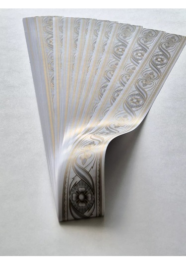 Art-design Kağıt Perde Kenar Şeridi 4 Cm Dar Sesli Şerit 183367508