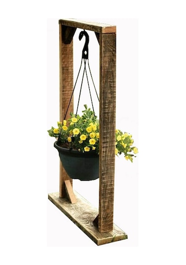 Kütükhouse Ahşap Çiçeklik