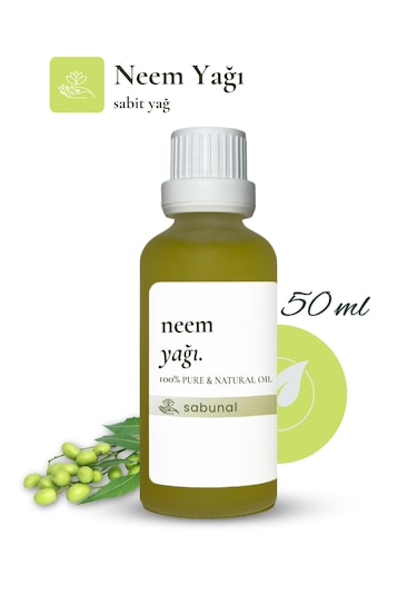 Sabunal Neem Yağı 50 ML Doğal Cilt Ve Saç Bakım Yağı
