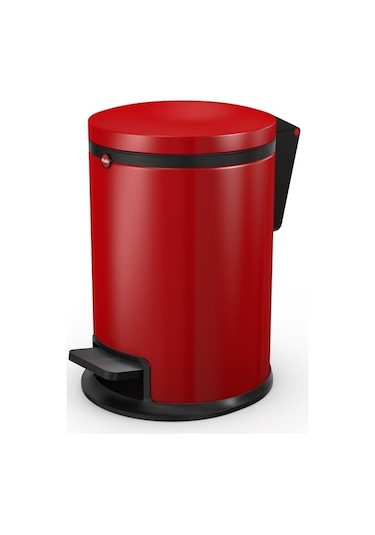 Hailo Pure S Kırmızı Çöp Kovası - 3 L Kırmızı
