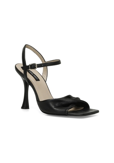 Nine West Falba 4fx Siyah Kadın Topuklu Sandalet 000000000101510790 Siyah