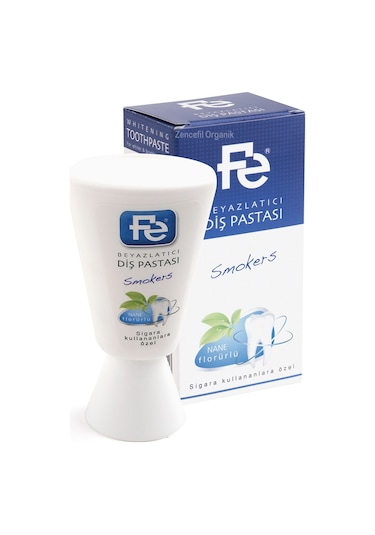 Fe Smokers Nane Aromalı Beyazlatıcı Diş Pastası 90 G