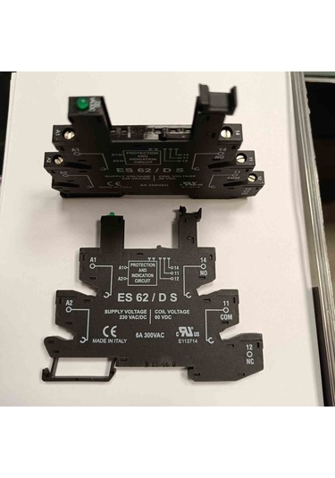 Es62/ds 300v 6a Slim Röle Soketi Shc Soket Röle 2 Adet