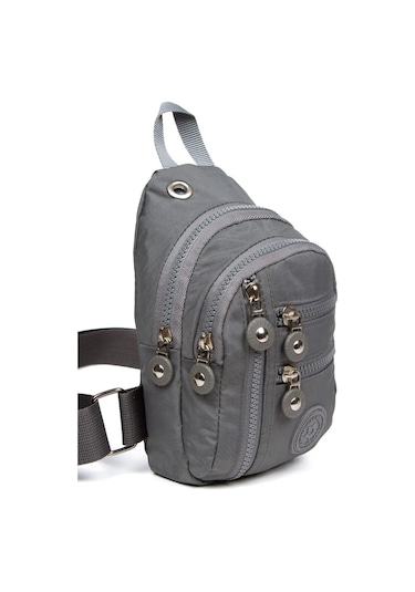 Kadın Krınkıl Kumaş Çapraz Omuz Çantası Suya Dayanıklı Body Bag 1035mini