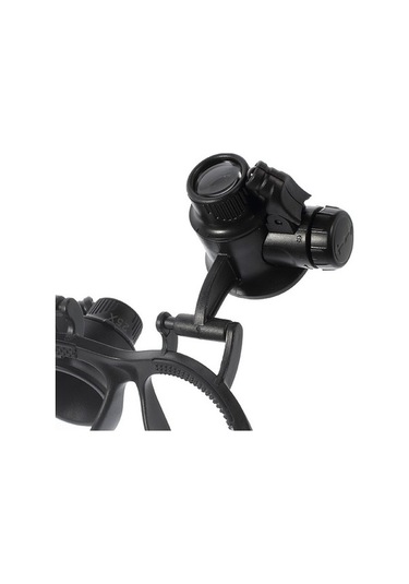 Dancemonkey 9892g Led Işıklı 10x/15x/20x/25x Büyüteçli Tamir Gözlüğü