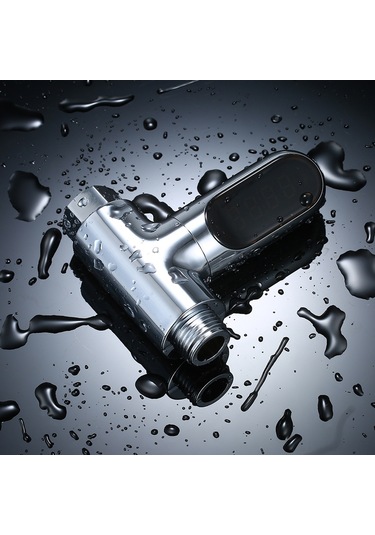 Suofeng Bebek Duş Su Sıcaklığı Ölçerü, Akıllı Led Gösterge, 5-85 C Aralığı, Pilli Olmayan, Su Enerjili, Banyo İçin Abs Malzeme