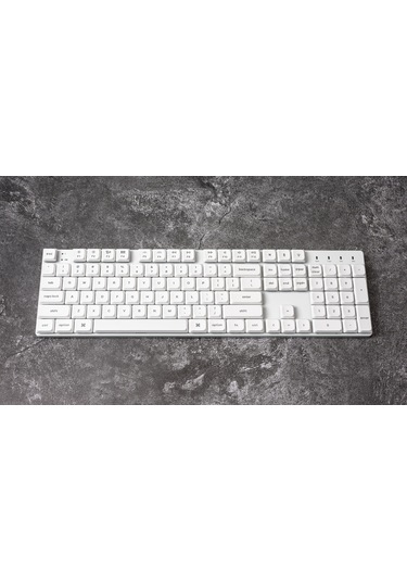 K5-SE Kablosuz-White Backlight-Gateron Red Switch-Low Profile - W