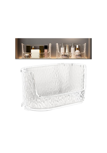 Homyl Kozmetik Vitrinin Makyaj Organizatör Tutucusu Tepsi