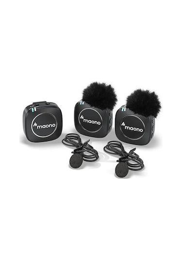 Maono Au-Wm820A2 Dual Kablosuz Yaka Mikrofonu