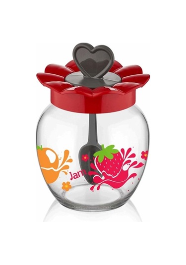 Frutta Kaşıklı Kavanoz 370 Cc Royaleks-c-00181 Çok Renkli