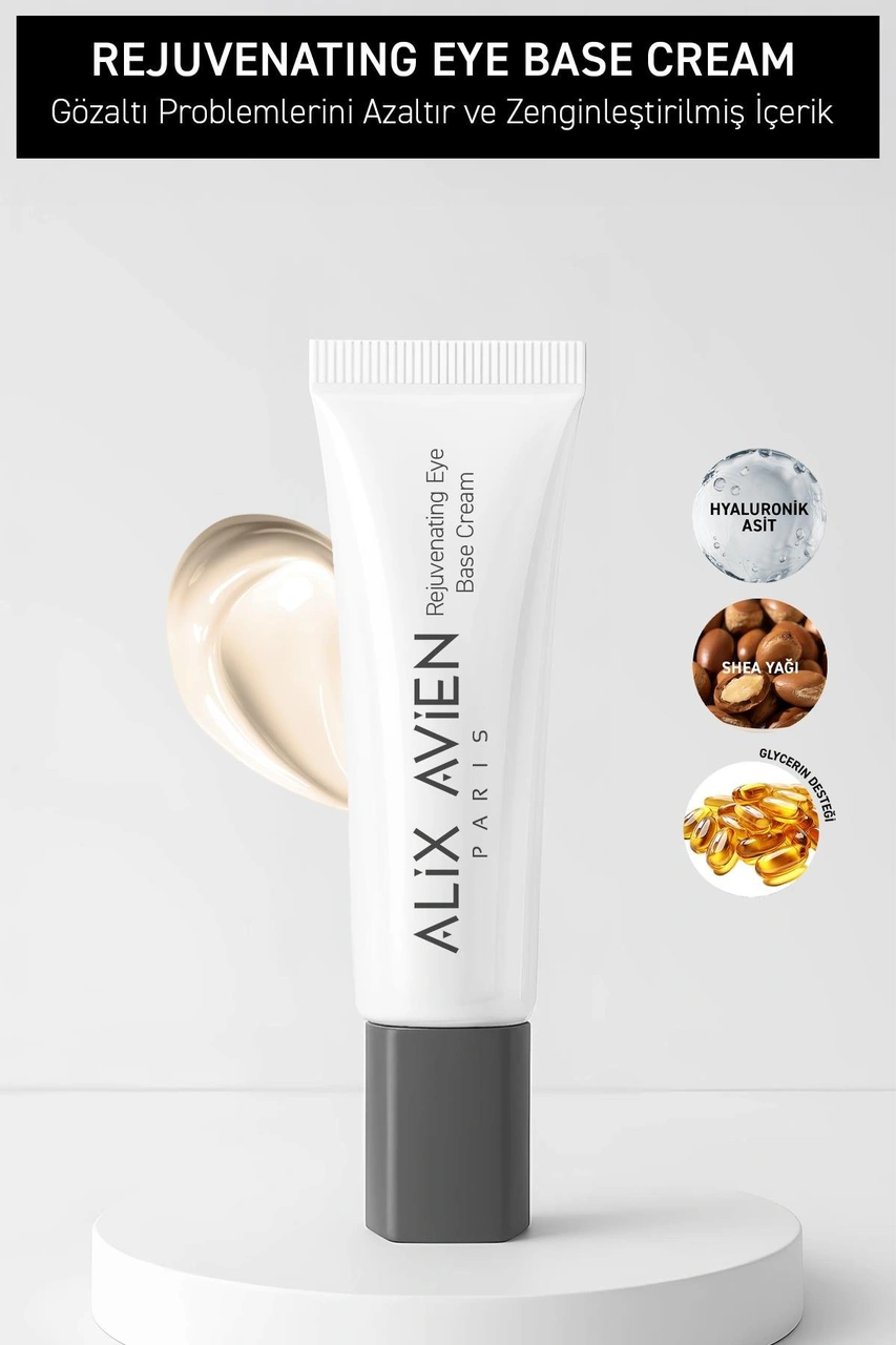 Alix Avien Yaşlanma Karşıtı E Vitaminli Spf30 Aydınlatıcı Etkili Nemlendiren Yüz Makyaj Bazı Kremi Seti