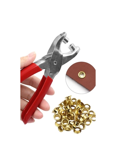 Dikiş Projelerinde Kullanımı Kolay Metal Çıtçıt Pensesi Ve 25'li Düğme Seti İle El İşi Eğlencesi